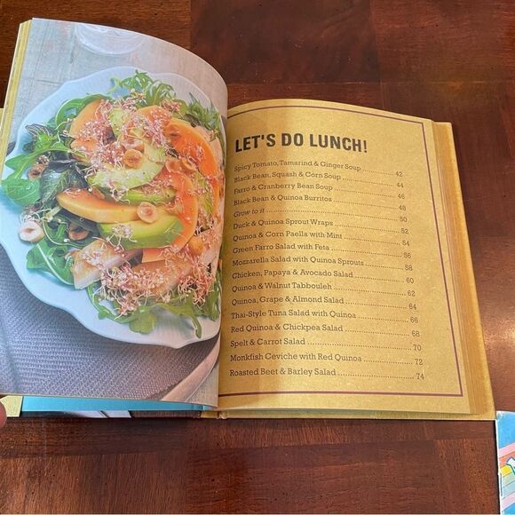 Going with the Grain Cookbook New Cooking Book Recipes Quinoa Farro Spelt Chia.. - Picture 4 of 6